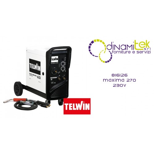 816126 SALDATRICE MAXIMA 270 230V TELWIN Dinamitek 1