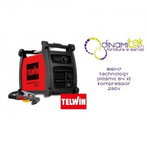 816147 TECHNOLOGY PLASMA 54 XT KOMPRESSOR 230V TELWIN Dinamitek 1