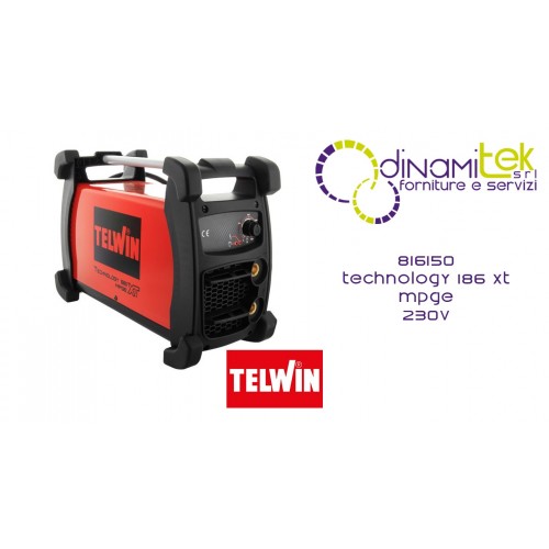 816150 SALDATRICE TECHNOLOGY 186 XT MPGE 230V TELWIN Dinamitek 1