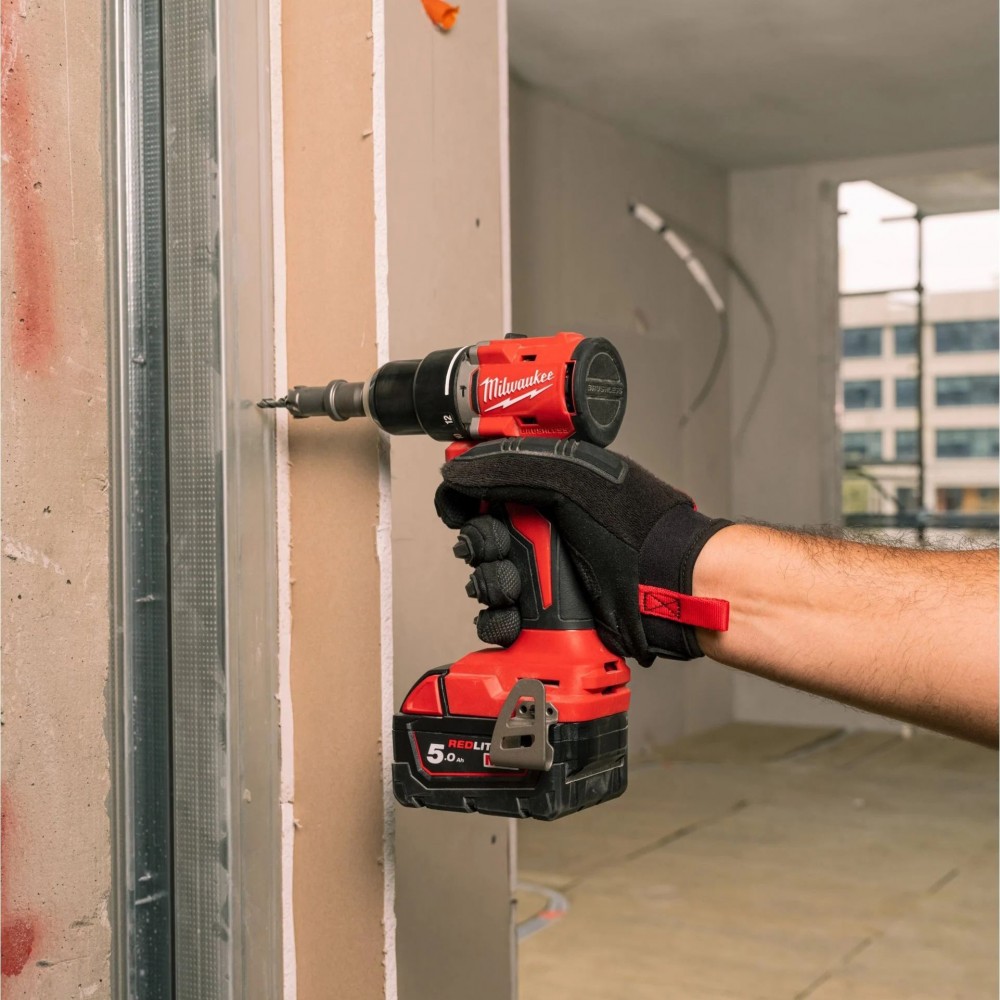 MILWAUKEE TRAPANO A PERCUSSIONE COMPATTO BRUSHLESS M18 Dinamitek 9