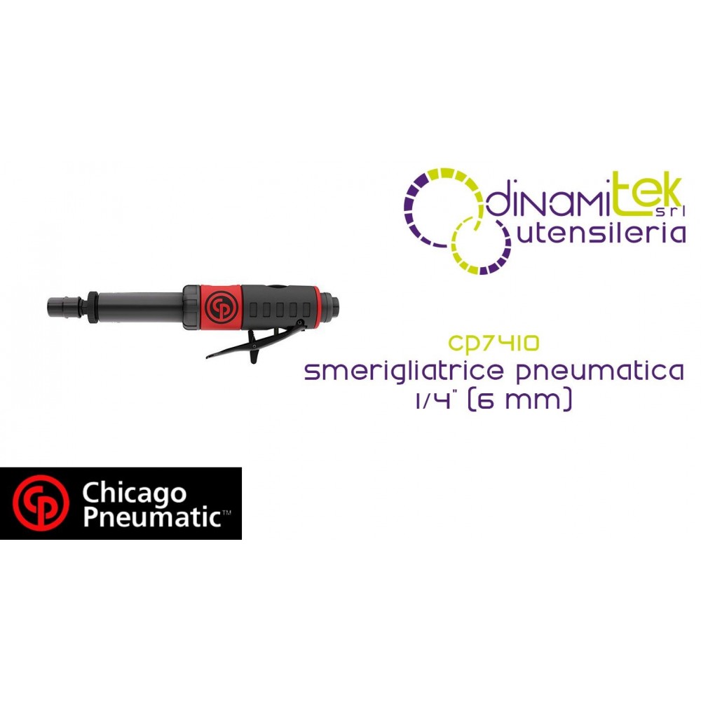 CHICAGO PNEUMATIC CP7410 SMERIGLIATRICE PNEUMATICA 1/4” (6 mm) Dinamitek 1