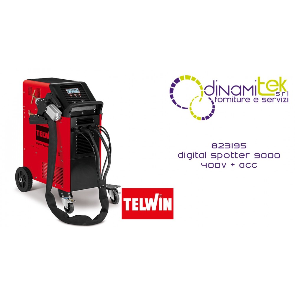 823195 SPOT DIGITAL SPOTTER 9000 400V + ACC. TELWIN Dinamitek 1