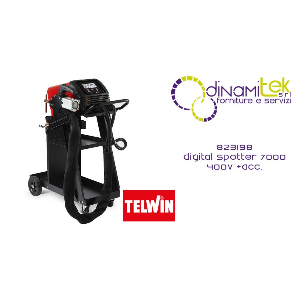 823198 SPOT DIGITAL SPOTTER 7000 400V + ACC. TELWIN Dinamitek 1