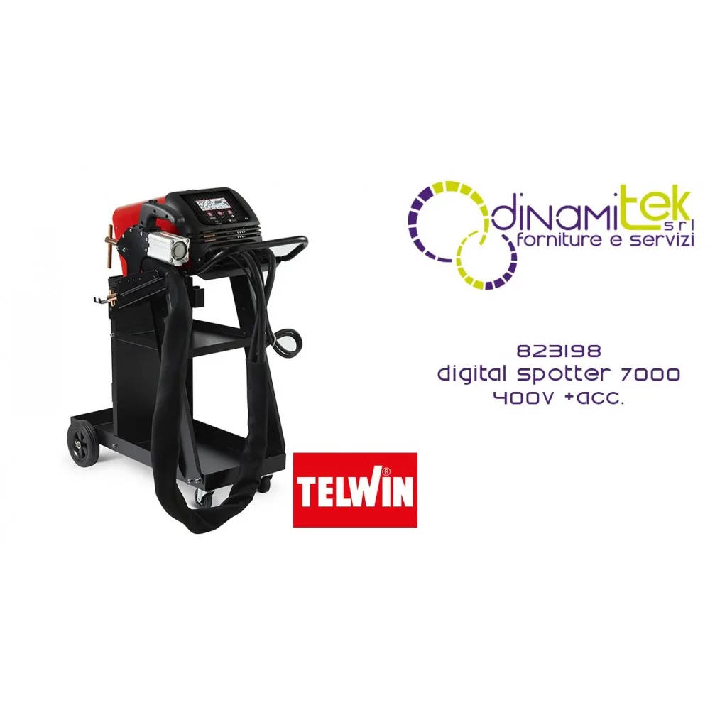 TELWIN 823198 DIGITAL SPOTTER 7000 400V più ACC. Dinamitek 1