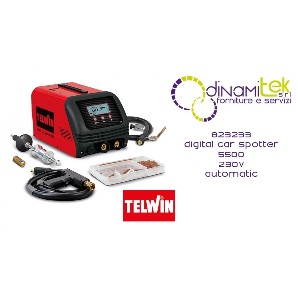 823233 SPOT DIGITAL CAR SPOTTER 5500 230V AUTOMATIC TELWIN Dinamitek 1
