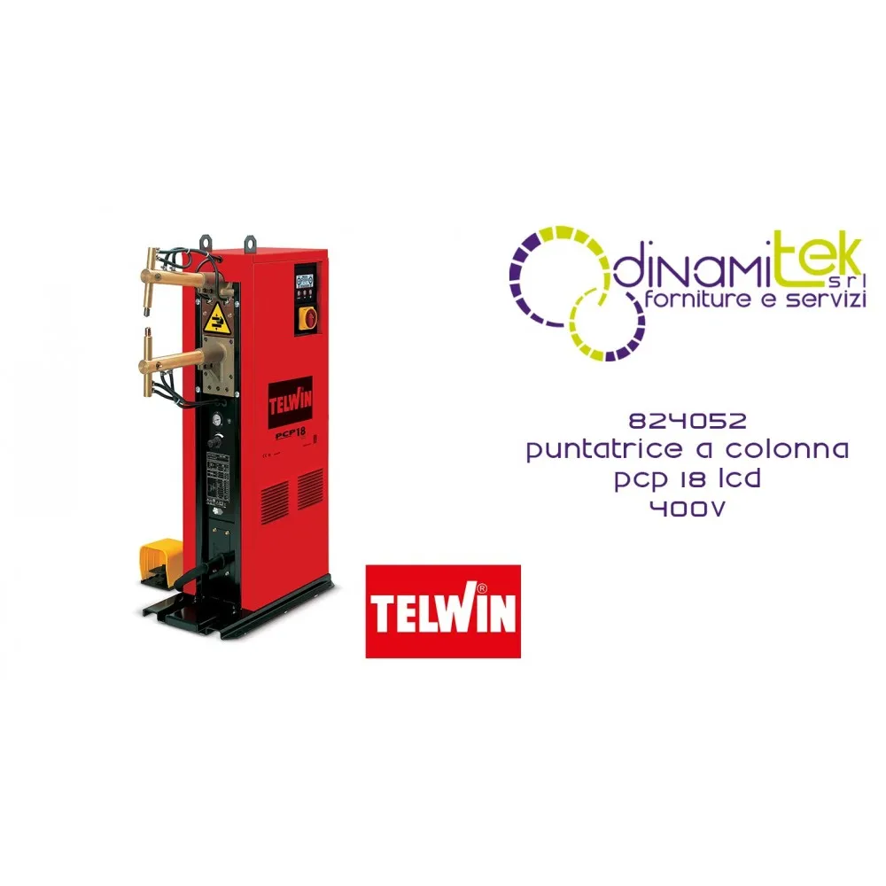 824052 PUNTATRICE PCP 18 LCD 400V TELWIN Dinamitek 1