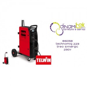 816058 SALDATRICE TECHNOMIG 223 TREO SYNERGIC 230V TELWIN Dinamitek 1