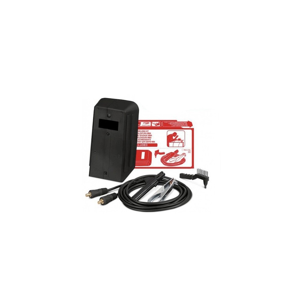 801000 KIT SALDATURA MMA 10 mmq 3 + 2 m DX 25 TELWIN Dinamitek 2