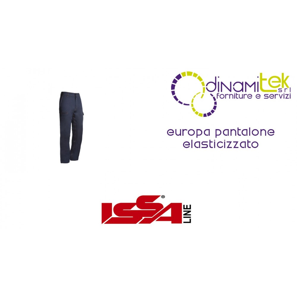 STRETCH TROUSERS EUROPA ISSA LINE Dinamitek 1