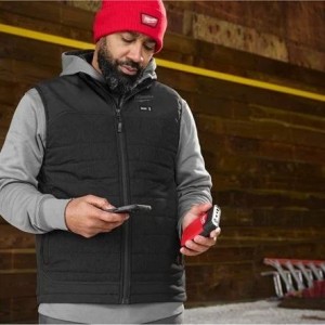 MILWAUKEE M12 HPVBL3-0 GILET PIUMINO RISCALDATO HEXON M12 NERO Dinamitek 2