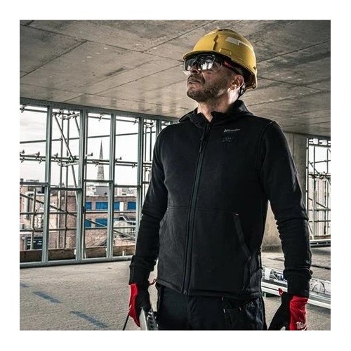 MILWAUKEE M12 HHBL5-0 FELPA CON CAPPUCCIO RISCALDATA HEXON M12 Dinamitek 3