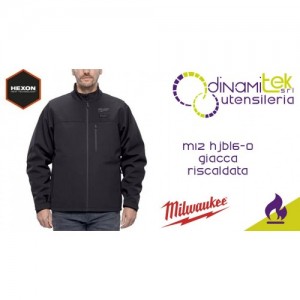 MILWAUKEE M12 HJBL6-0 GIACCA RISCALDATA HEXON M12 Dinamitek 1