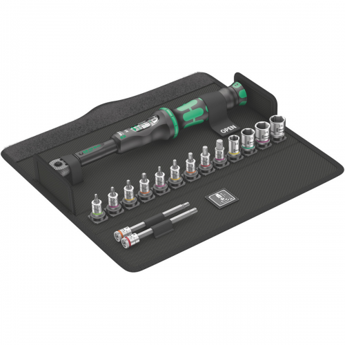 05130110001 - CLICKTORQUE A 6 SET 1 CHIAVE DINAMOMETRICA CON CRICCHETTO REVERSIBILE 1/4" (6.3 MM) 2.5 - 25 NM WERA Dinamitek 2