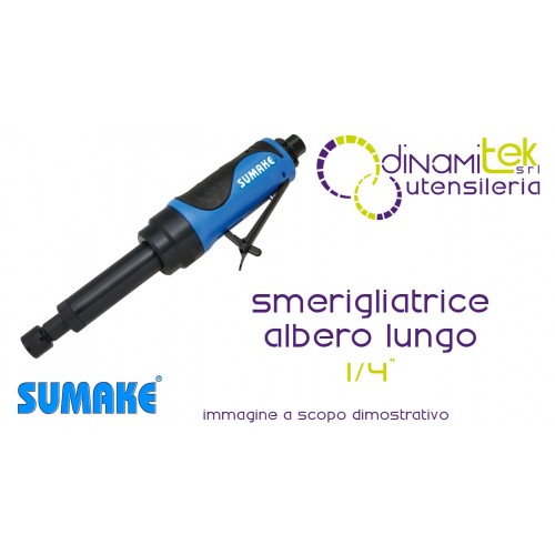 ST-DG1006L-4 SMERIGLIATRICE PNEUMATICA DIRITTA ALBERO LUNGO 1/4″ SUMAKE Dinamitek 1