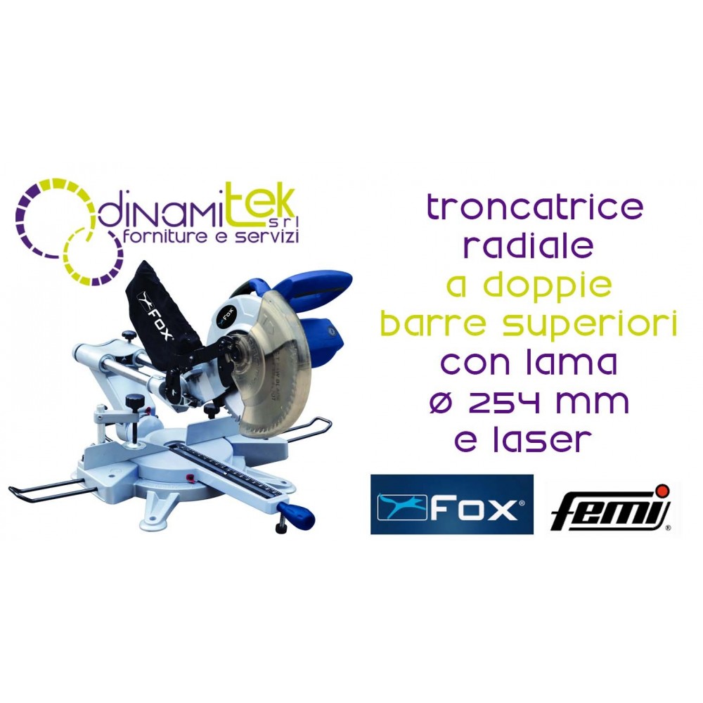 F 36 255 RADIALE COUPE SUPERCOMPATTA FOX Dinamitek 1