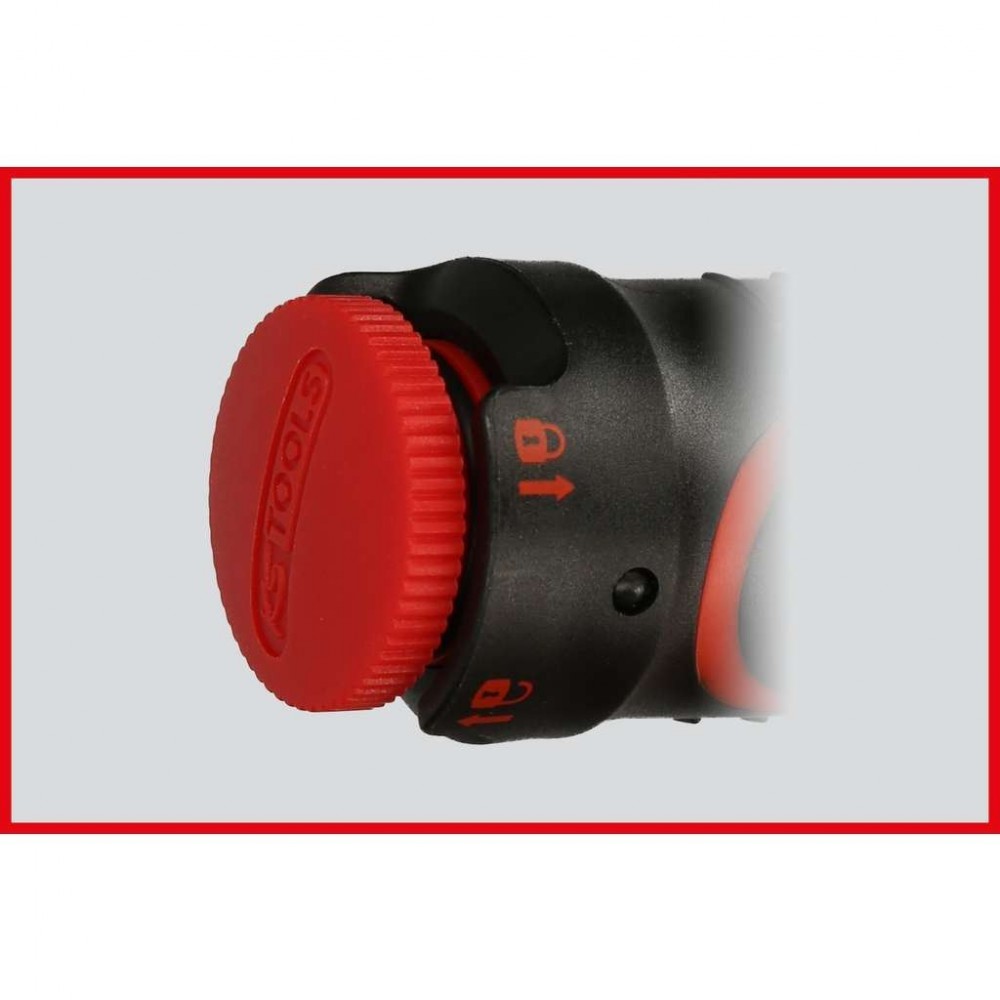 KS TOOLS 516.1402 CHIAVE DINAMOMETRICA 1/4" A QUADRO SCORREVOLE 1-5 Nm ERGOPREC Dinamitek 9