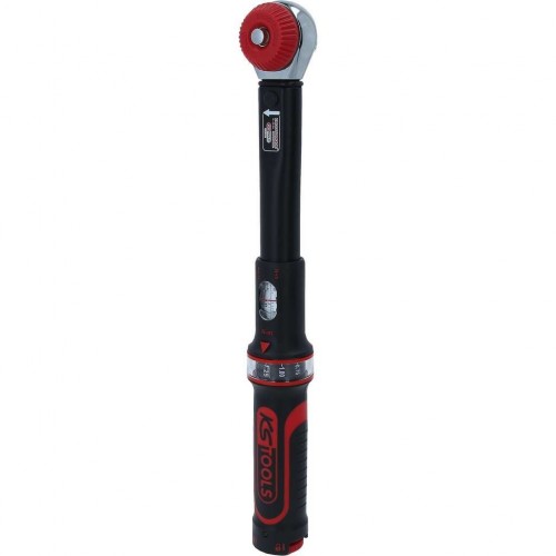 KS TOOLS 516.1422 CHIAVE DINAMOMETRICA 3/8" A QUADRO SCORREVOLE 10-50 Nm ERGOPREC Dinamitek 3