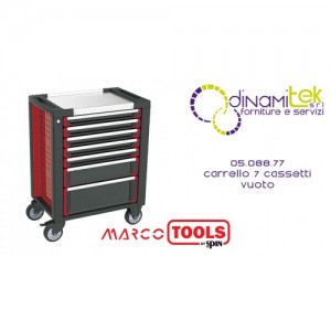 SPIN 05.088.77 CARRELLO 7 CASSETTI (VUOTO) Dinamitek 1