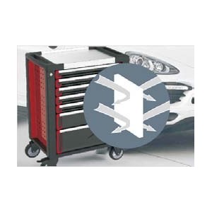 SPIN 05.088.77 CARRELLO 7 CASSETTI (VUOTO) Dinamitek 3