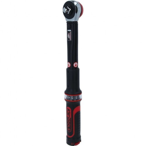 KS TOOLS 516.1422 CHIAVE DINAMOMETRICA 3/8" A QUADRO SCORREVOLE 10-50 Nm ERGOPREC Dinamitek 4