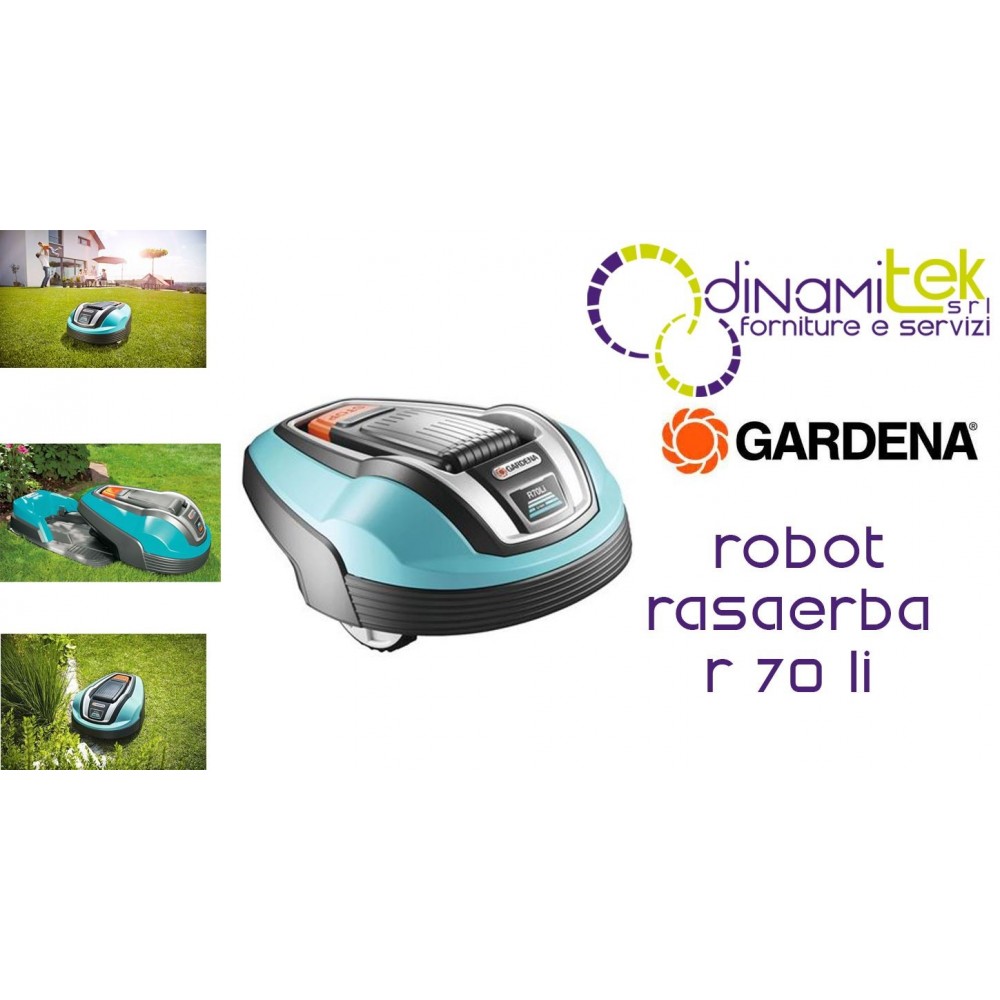 R70 LI ROBOTER-RASENMäHER VON GARDENA RASEN BIS CA 700M2 Dinamitek 1