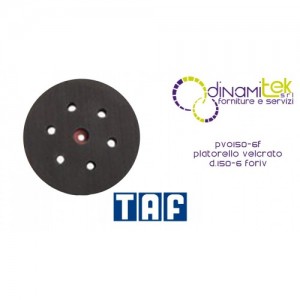PVO150-6F SUPPORT VELCRO D.150-6 TROUS TAF Dinamitek 1