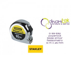 33-532 POWERLOCK BLADE ARMOR STANLEY CINTA MéTRICA 10 MX 25 MM Dinamitek 1