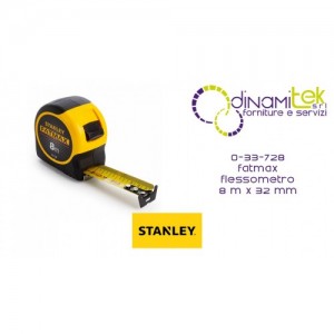 33-728 MèTRE RUBAN FATMAX STANLEY 8 MX 32 MM Dinamitek 1