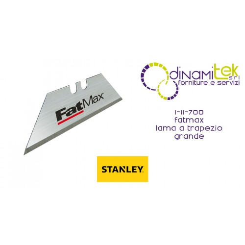 HOJA TRAPEZOIDAL GRANDE FATMAX 11-700 STANLEY, 100 UNIDADES