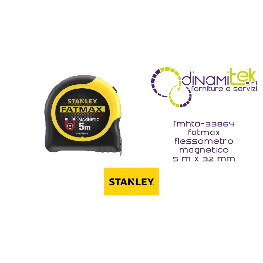 FMHT0-33864 FATMAX STANLEY MAGNETBANDMAß 5 MX 32 MM Dinamitek 1