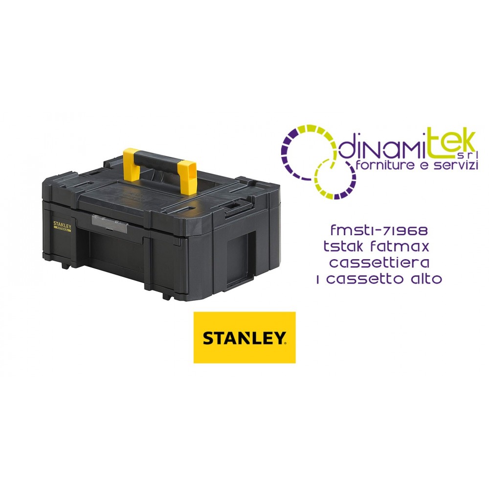 FMST1-71968 TSTAK FATMAX KOMMODE 1 HOHE SCHUBLADE STANLEY Dinamitek 1