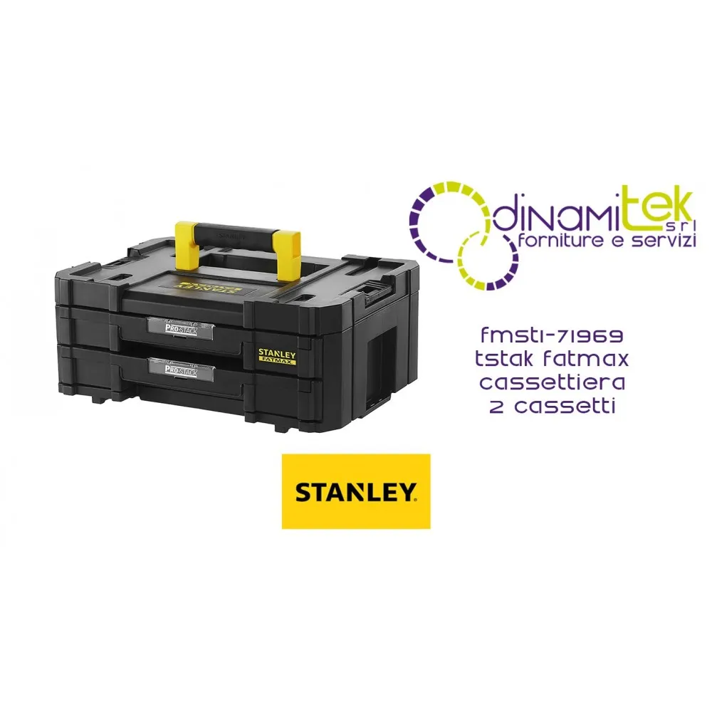 FMST1-71969 TSTAK FATMAX CóMODA DE 2 CAJONES STANLEY Dinamitek 1