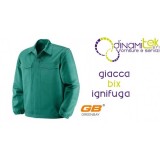 436361 VESTE BIX IGNIFUGE VERT GREENBAY Dinamitek 1