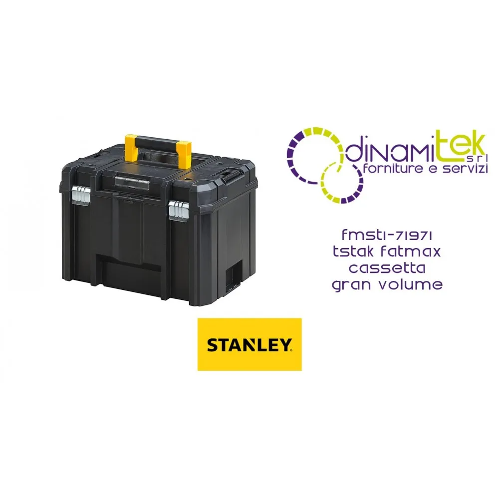 CASETE DE ALTO VOLUMEN FMST1-71971 TSTAK FATMAX STANLEY Dinamitek 1