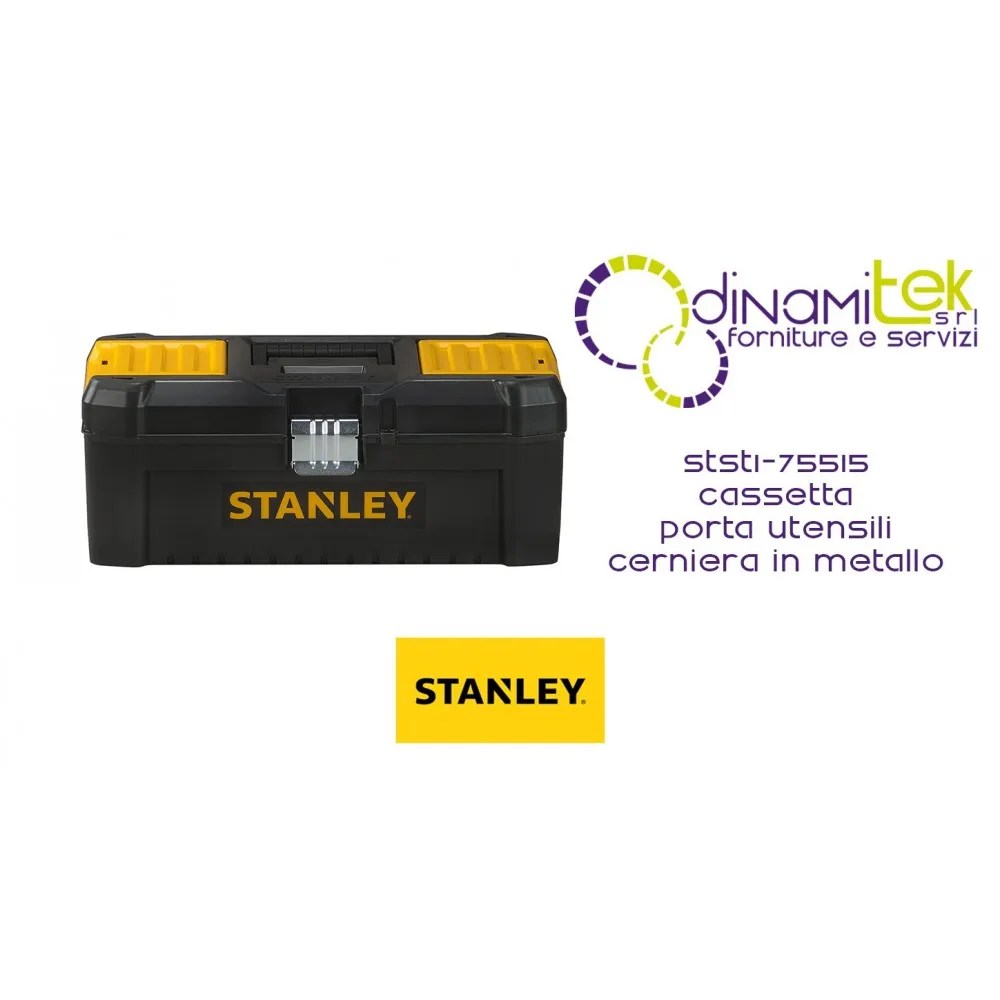STST1-75515 COFFRE à OUTILS ESSENTIEL CHARNIèRES MéTALLIQUES STANLEY Dinamitek 1