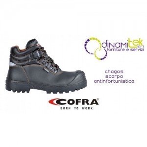 SAFETY BOOT FOR CONSTRUCTION INDUSTRY, CRAFTS AND AGRICULTURE CHAGOS UK S3 HRO SRC COFRA Dinamitek 1