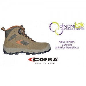 NEW IONIAN S1-P SRC SAFETY SHOE COFRA TO WORK SAFELY EVEN ON CONSTRUCTION SITES Dinamitek 1