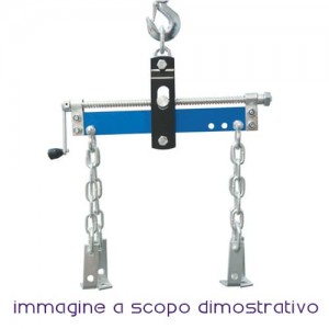 SPIN 05.085.13 TRAVERSA SOLLEVAMENTO MOTORI CON CATENE Dinamitek 2