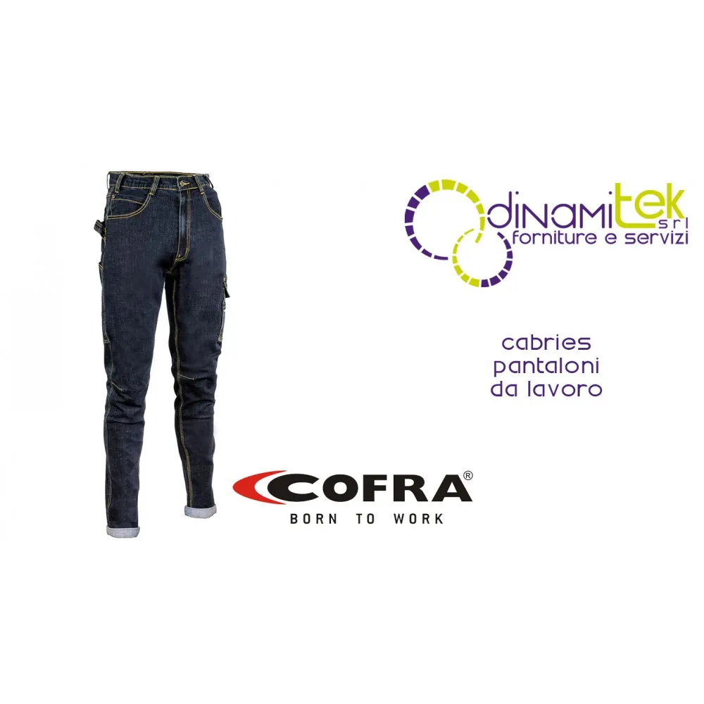 PANTALONES DE TRABAJO RESISTENTE A LA ABRASIóN CABRIES COFRA Dinamitek 1