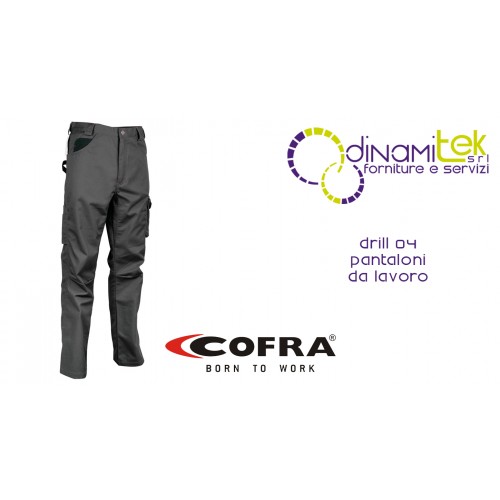 PANTALONES DE TRABAJO PARA TAREAS EXIGENTES DRILL COFRA Dinamitek 1