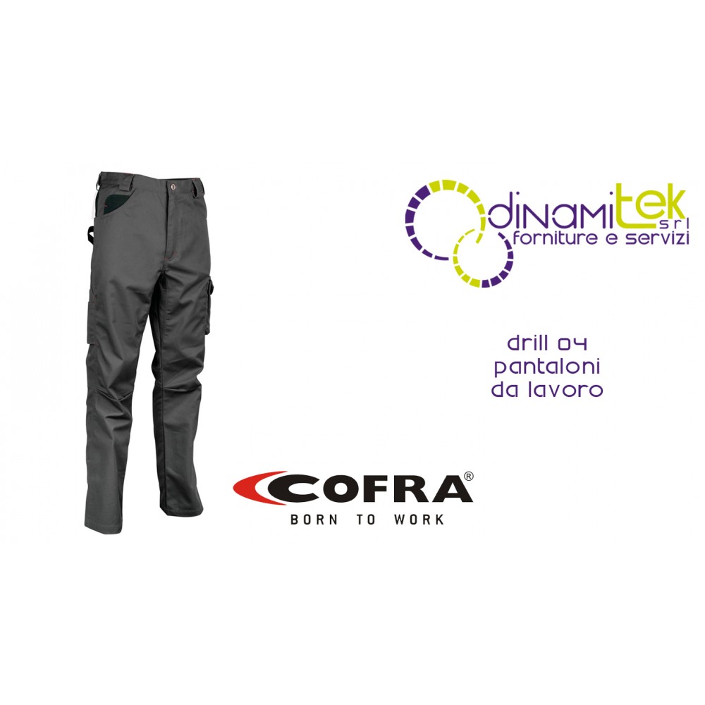 PANTALONES DE TRABAJO PESADOS DRILL COFRA