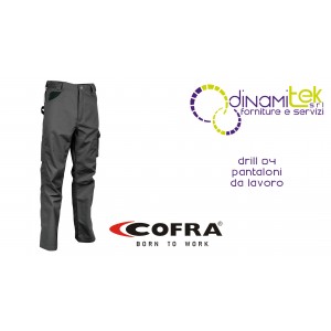 PANTALONES DE TRABAJO PARA TAREAS EXIGENTES DRILL COFRA Dinamitek 1