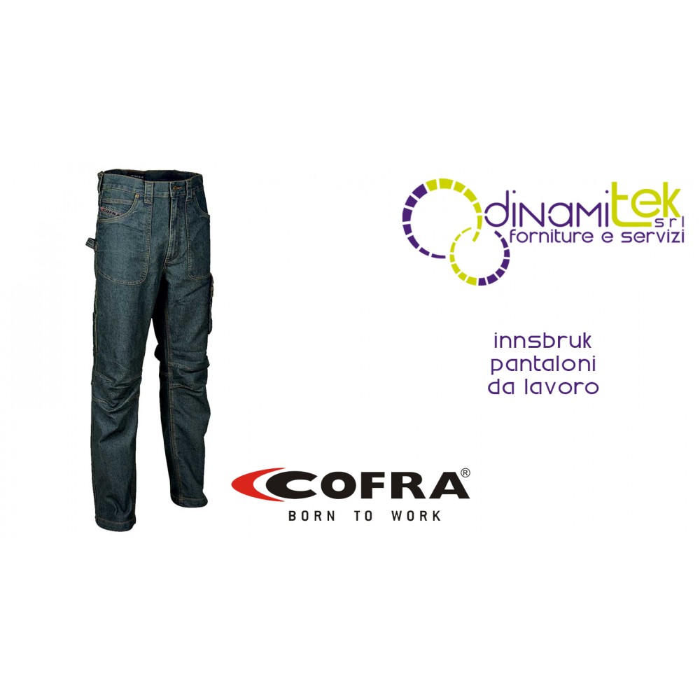 HOSE JEANS MANSCHETTEN EIGNEN SICH FüR DIE FREIZEIT INNSBRUCK COFRA Dinamitek 1