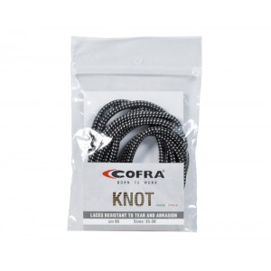CORDONES CORTOS, ZAPATOS DE RECAMBIO PARA LA PREVENCIóN DE ACCIDENTES DE 90CM COFRA TAMAñO DE ZAPATOS 36-39 Dinamitek 2