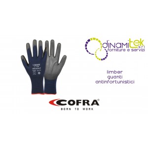 PAR DE GUANTES DE TRABAJO, ULTRA-DELGADO Y CóMODO LIMBER COFRA Dinamitek 1
