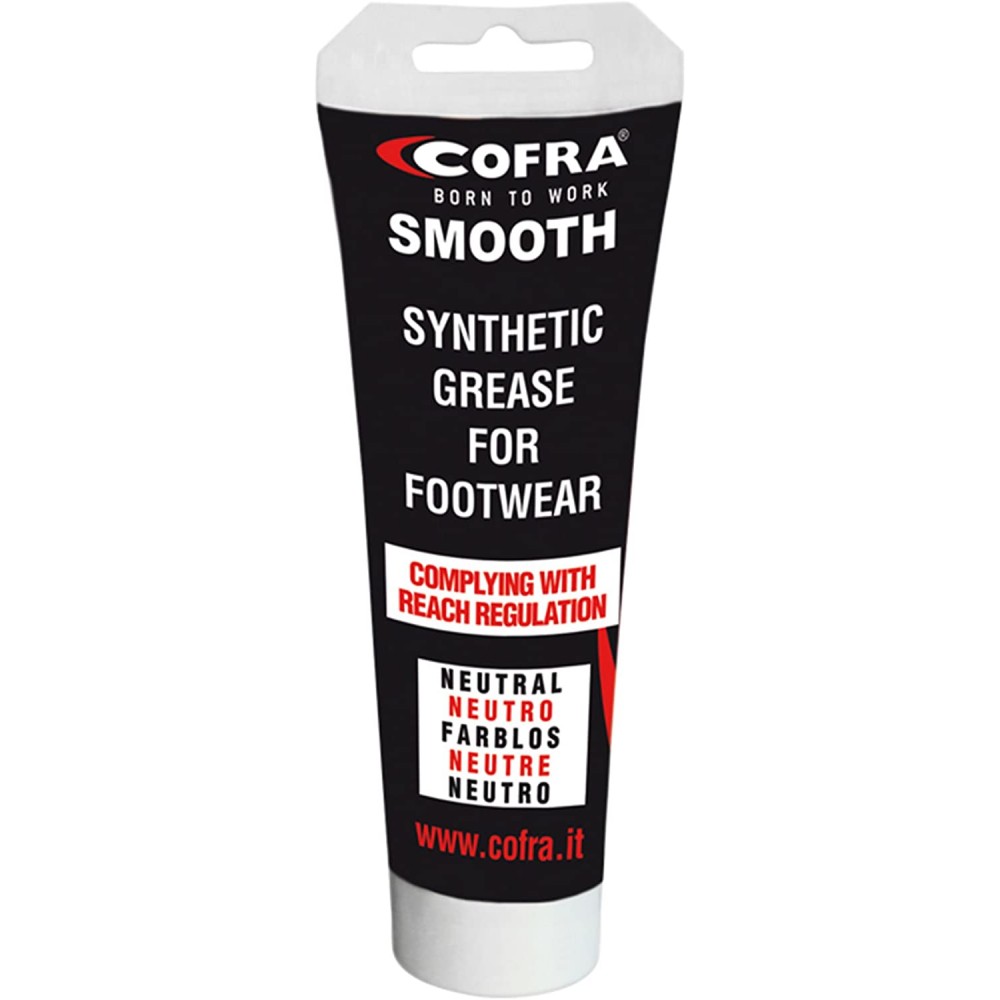 SMOOTH SYNTHETIC GREASE 100ML COFRA FOR THE CARE OF LEATHER SHOES Dinamitek 2