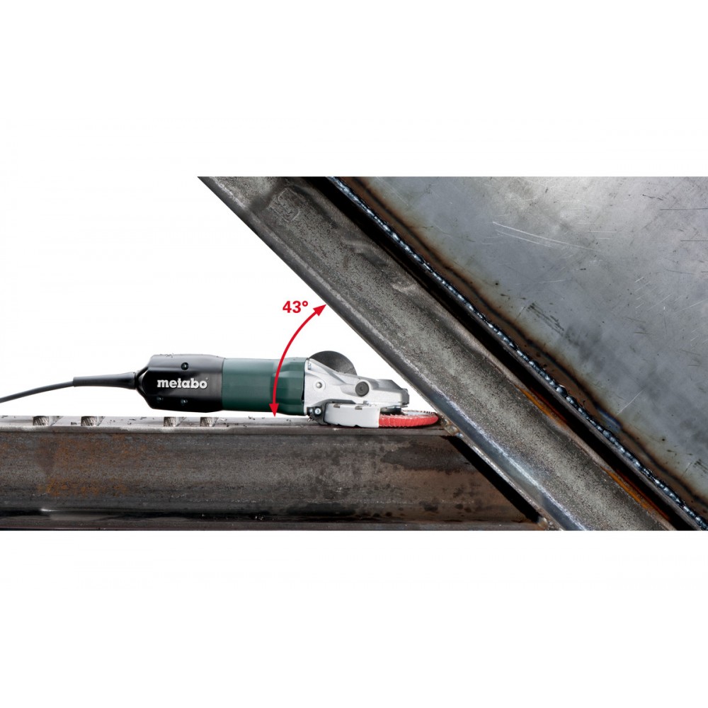 WEF 9-125 QUICK SMERIGLIATRICE ANGOLARE A TESTA RIBASSATA METABO Dinamitek 4