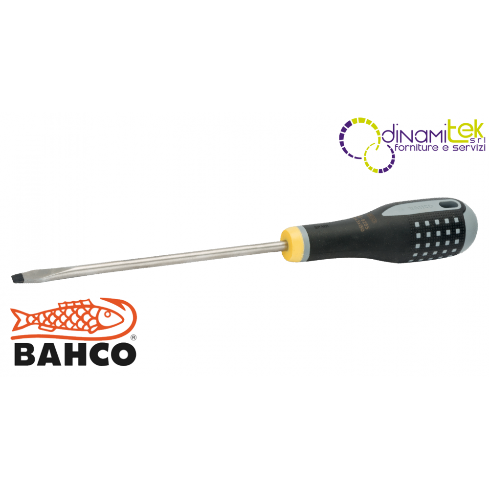 BE-8255 CACCIAVITE TESTA PIATTA / A TAGLIO 1,2X6,5X150 BAHCO Dinamitek 1