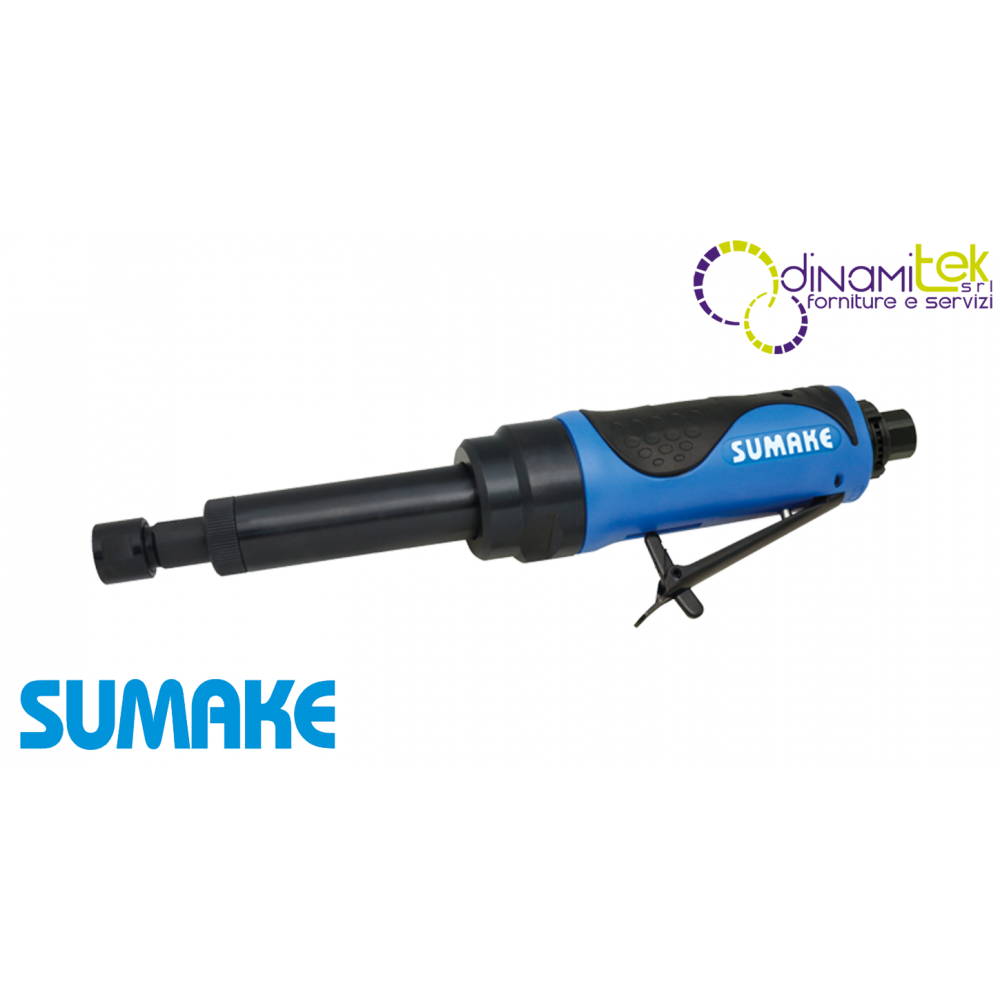 ST-DG1006L-4 SMERIGLIATRICE PNEUMATICA DIRITTA ALBERO LUNGO ATTACCO ARIA 1/4″ Dinamitek 1