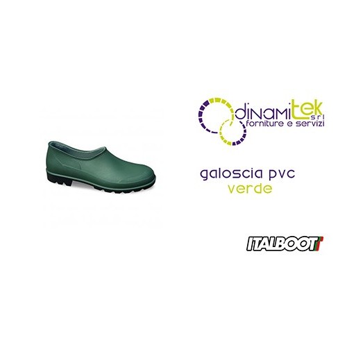 0GALOSCIA PVC - GRüN 6305 ITALBOOT Dinamitek 1
